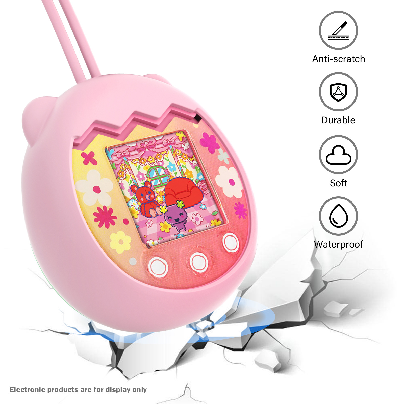 Tamagotchi Electronic Pet Virtual - Capa protetora eletrônica virtual para animais