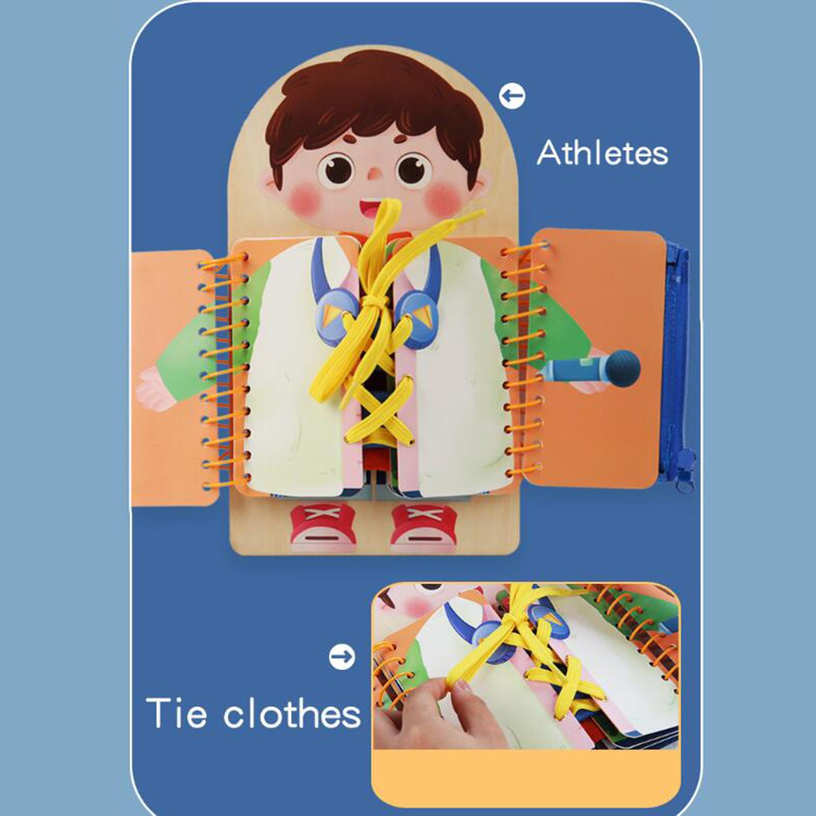 Montessori Wooden Busy Board Toddler - Quadro de Atividades Montessori para Crianças,