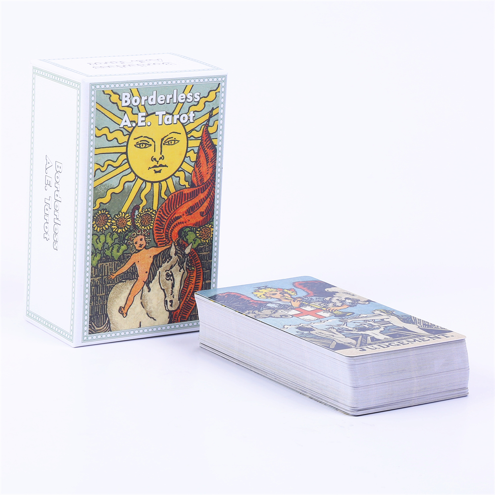 12*7cm sem fronteiras A.E. Bar - Tarot Cards Deck With Guidebook avaliação e preço