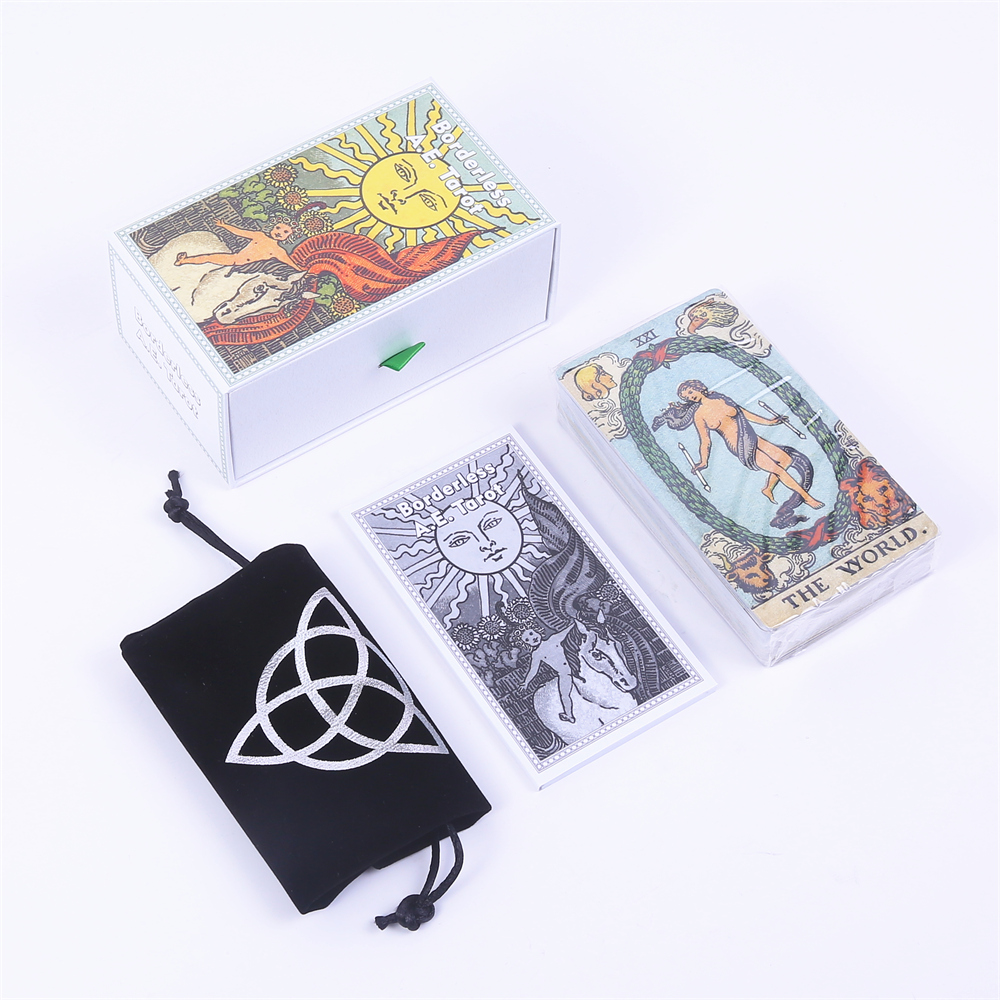12*7cm sem fronteiras A.E. Bar - Tarot Cards Deck With Guidebook avaliação e preço