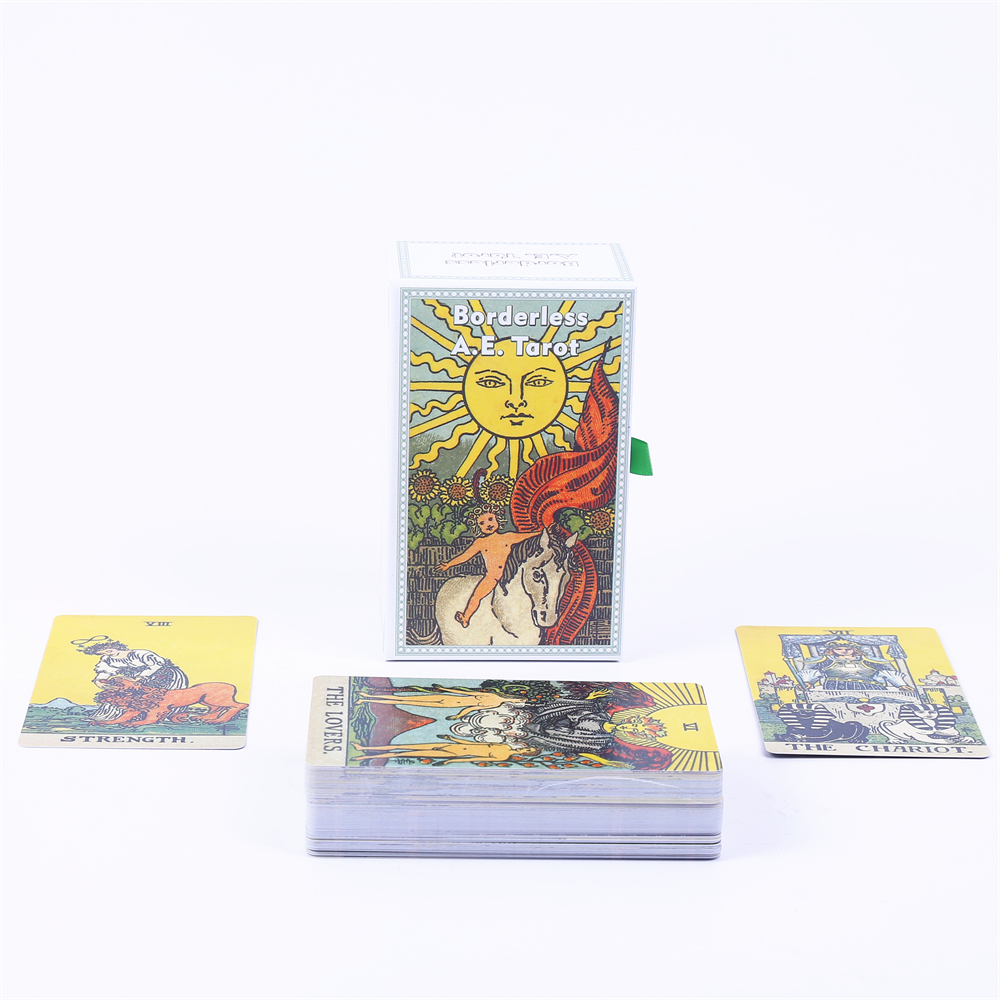 12*7cm sem fronteiras A.E. Bar - Tarot Cards Deck With Guidebook avaliação e preço