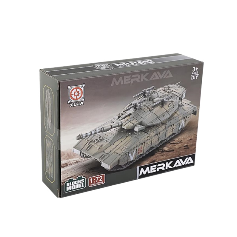 1/72 israel merkava tanque de  - Lego Compatible Military Tank avaliação e preço